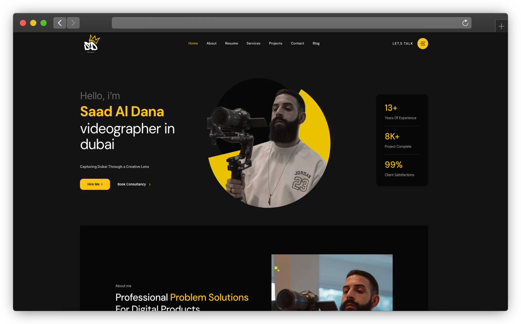 Saad Al Dana — Videographer in Dubai